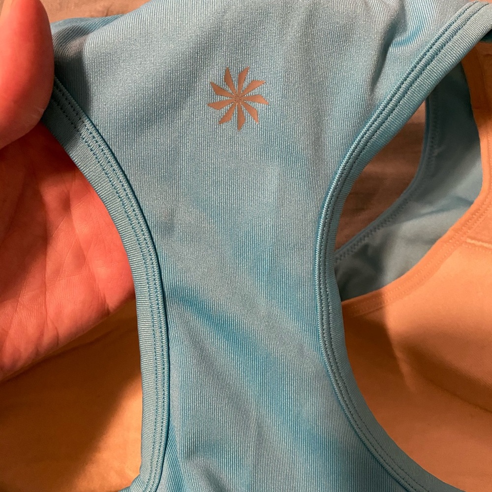 Blue Athleta tank - Picture 5 of 8